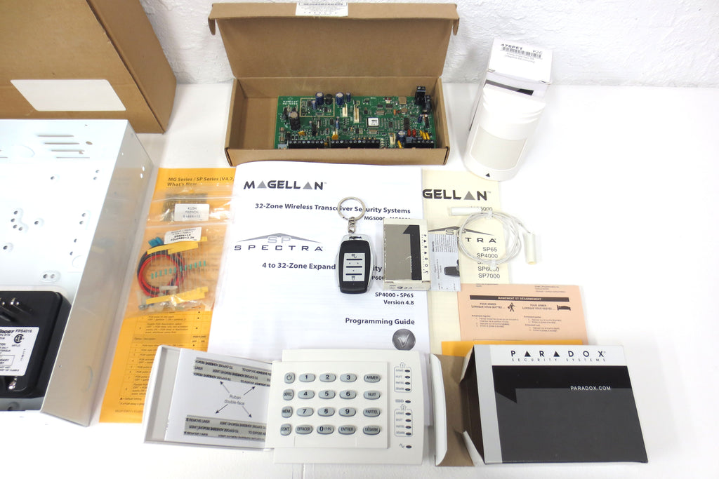 New Wireless Transceiver Security System 4-32 Zones by Paradox Magellan MG5050