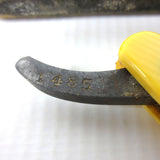 Antique Barber Straight Razor 9 1/2" Keen Shaver by Geo. W. Korn, Little Valley, New York, With Box
