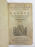 Antique 1636 Cosmography of Gaule Gallia by Paulli Merulae, Latin, Amsterdam