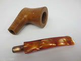 Vintage Canada Hand Made Tobacco Pipe by Paradis, Self-Standing, NEVER SMOKED