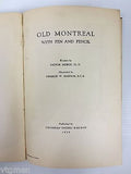 1929 Old Montreal Book with Charles Simpson Drawings, WWII, Newlyn School
