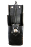 Vintage 2-Way Radio Walkie Talkie Leather Holster with Holding Strap & Belt Hook