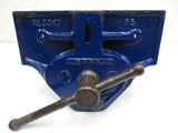 Record Tool Wood Working Vise No. 53 England, 14" Wide Mouth Vise, Quick Adjust