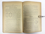Antique 1880s Booklet on Precious Stones by Gaubert, Illustrations, France