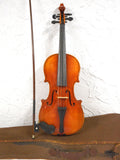 Vintage Stradivarius Violin Copy, Bow and Case, Quality Czech Copy, Great Sound
