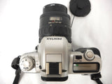 Pentax MZ-50 35 mm Camera with SMC Pentax-F Lens 35-80 mm, 4-5.6, Straps