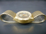 Vintage Mid Century Stadium Bulova Automatic Watch Set-O-Matic, Day Date Gold