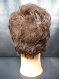Vtg Pivot Point Eva Mannequin Head 11" Short Auburn Hair Shaved Cut, Display