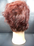 Vtg Pivot Point Eva Mannequin Head 11" Short Red Hair Shaved Cut, Store Display