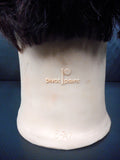 Vtg Pivot Point Eva Mannequin Head 11" Short Red Hair Shaved Cut, Store Display