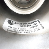 3 Commercial Philips Lightolier Stainless Steel Spotlights for Track Lights, Luxury Lights, Swivels 360