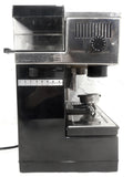 Quick Mill Espresso Coffee Machine with Quickmill Coffee Beans Grinder, Cappuccino, Chrome Black Metal