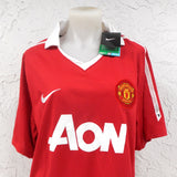 Genuine Nike Manchester United Aon Athletic Shirt, UK England Soccer Team, Dri-Fit Sports Training Shirt, Original Tags, Medium