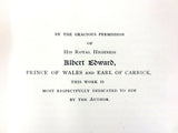 Antique 1899 Book Robert The Bruce by Maxwell, Braveheart, Molson Frasier Library