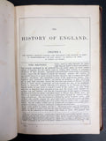 1870 Antique History of England by Thomas Gaspey, Complete 23 Books, Engravings