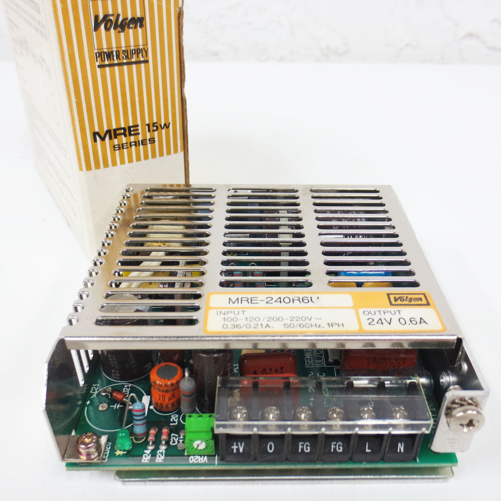 New Volgen MRE 15W Series Power Supply 24V 0.6A Output with box, Lot #1