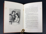 Antique 1880 Book Little Women by LM Alcott/PJ Stahl, Quatre Filles du Docteur Marsch