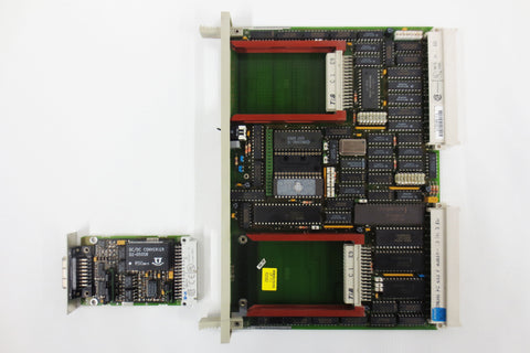 Siemens Simatic 6ES5524-3UA13 IM Com Processor w/ 6ES5752-0AA43 Card, Lot #3