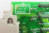New Schneider Merlin Gerin Centralp 8 Input 110V Circuit Board Card No 100 026