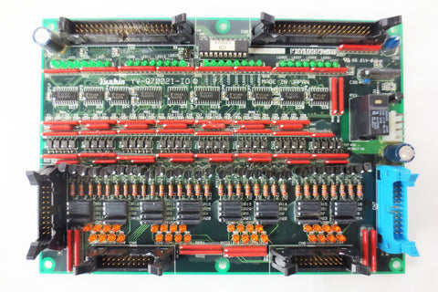 New Yushin Input/Ouput I/O Interface Circuit Board Card YV-970021-IO, Serial 980449