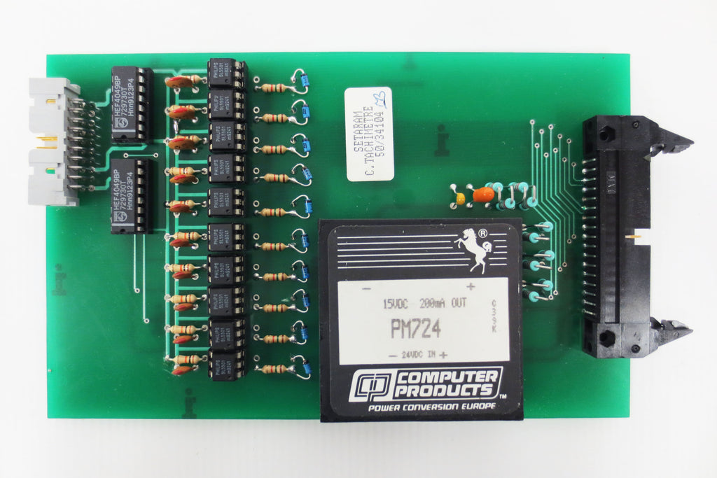 New Setaram Industrial Tachymeter Power Supply Card 50/34104 w/ PM724 Module