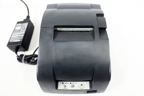 Epson Printer TM-U220B Model M188B Dot Matrix POS Receipt Printer + Power Supply