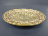 Vintage Max Le Verrier Bronze Trinket Dish Tray, French Navy Seal Signed 1412