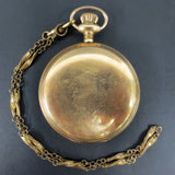 Antique 1902 Waltham Royal Pocket Watch 14k GF Hunting Case 3 Covers #1899