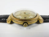 Vintage 1940's Technos 30 Jewels Super Automatic Swiss Watch, Fancy Lugs, Date