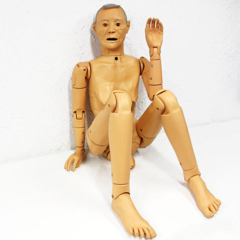 Medical Airway Manikin 56" Full Size by Nasco Lifeform, Articulated Waist, Arms, Legs