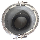 Equiplast Band Heater 18" Tall 9.5" Dia. 3000W 240V Ceramic Induction Barrel