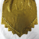 1920's Art Deco Gold Mesh Evening Purse by Whiting and Davis