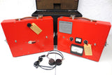 Fisher M-Scope Portable Walk-Through Metal Detector Model MA w/ Headset & Case