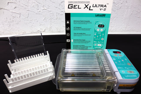 Labnet Electrophoresis System Gel XL Ultra V-2, Agarose Gel Combs, Trays, Manual