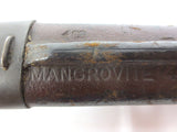 WWII Australian British 1944 Bayonet, Mangrovite Orange Arsenal #1907