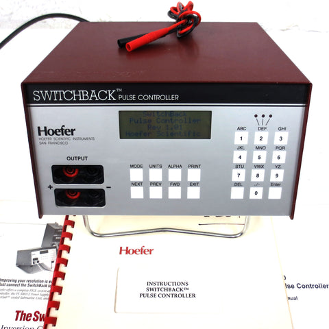 Hoefer Electrophoresis Switch Back Pulse Controller PC 500 w/ Instructions Manual