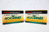 Lot of 2 New Old Stock NOS Kodak T-MAX 400 TMY 135-36 Negative Films 35mm Black & White
