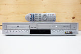 Toshiba DVD Player and Hi-Fi Stereo Video Cassette Recorder VCR SD-V383SC, Remote SE-R0066