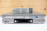JVC DVD Player and Hi-Fi Stereo Video Cassette Recorder VCR HR-XVC1U, Remote 076D0FB010