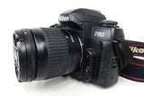 Nikon F80 35mm SLR Film Camera w/ AF Nikkor 28-80mm 1:3.3-5.6 G Lens + Batteries