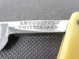 Vintage Lecoultre Switzerland Straight Razor, Barber Shop Razor, Sharp and Mint