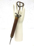 Vintage 1940s Brass Syringe for Motors, Garage Oil Grease Lubricator 14"