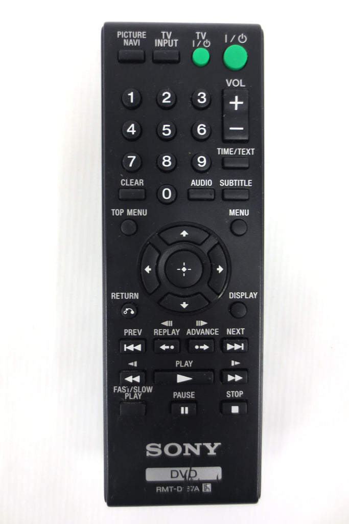 Genuine Sony DVD Remote Control Model RMT-D187A