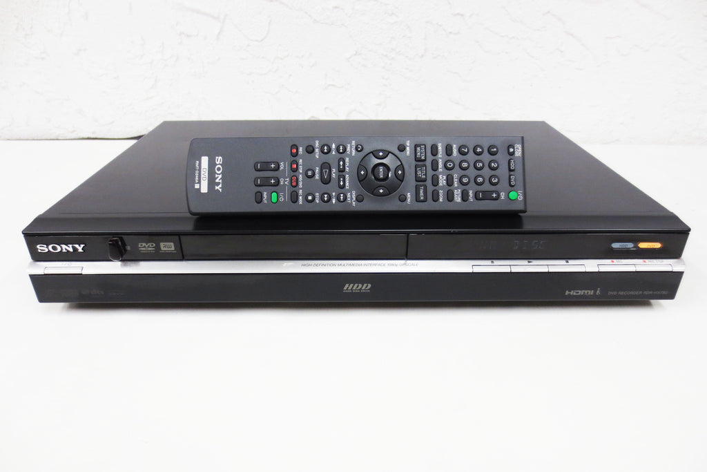 Sony DVR DVD Recorder RDR-HX780, 160 GB 455 Hrs Hard Disk HDD PVR HDMI, with Remote