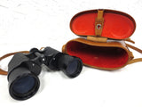 Vintage Marine Army Binoculars 6X50 by Arl Wetzlar Germany with Leather Case