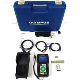 Olympus Panametrics 45MG Thickness Gage Ultrasonic Flaw Tester with Transducer