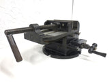 Vintage Vicro Kuei Vise 6" Jaw, Cross Slide Drill Press Vise, Heavy Duty Tool