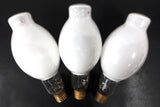 3 New Vintage Westinghouse Ceramalux 250 Watts C250S50 Sodium Light Bulbs 11" Tall