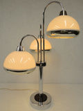 Vintage Mid Century Atomic UFOs Table Lamp, Space Age Guzzini Desk Lamp