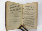 Antique 1631 Book on Roman Emperors in Latin, Historia Augusta by Claudio Salmas